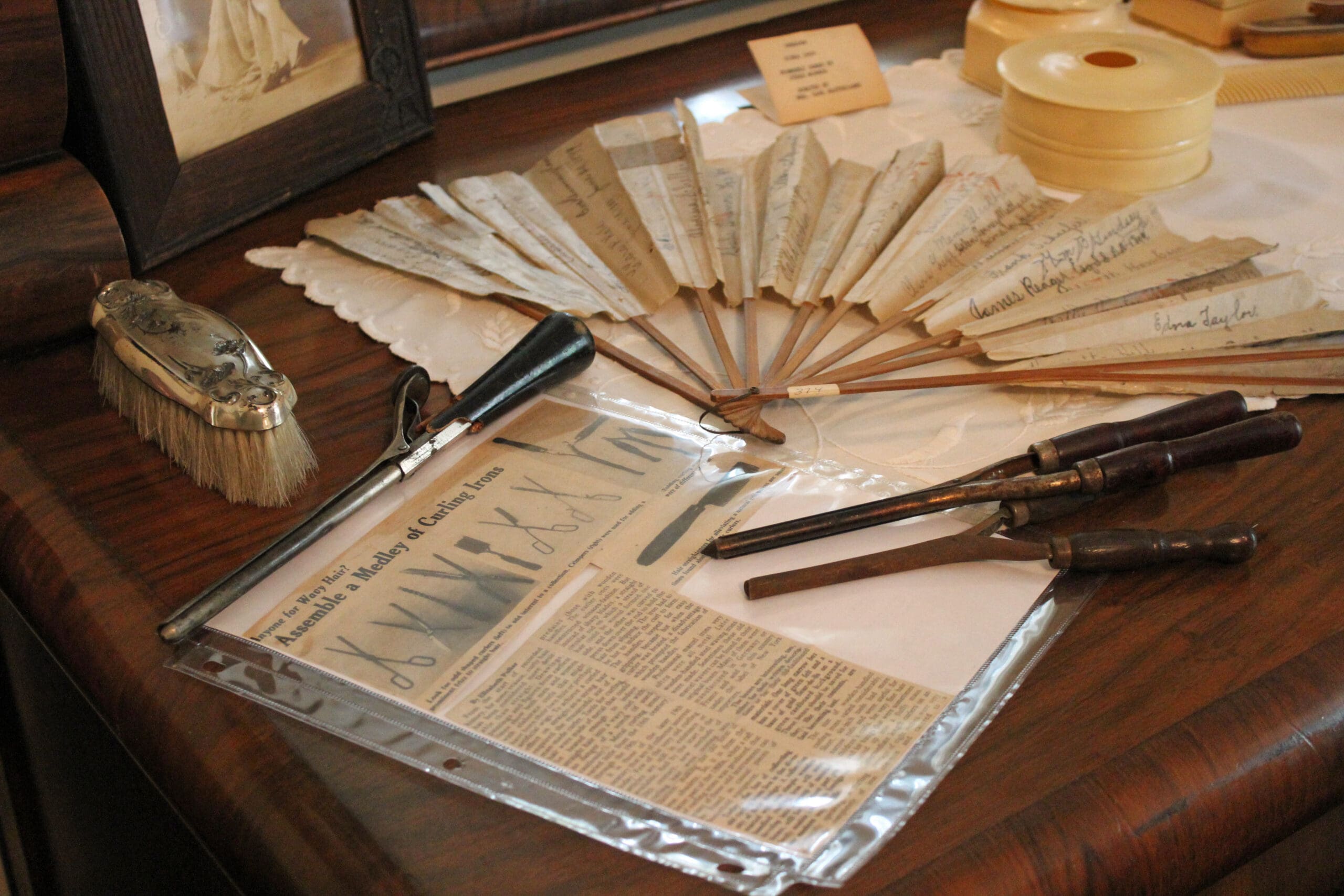 Antique curling irons